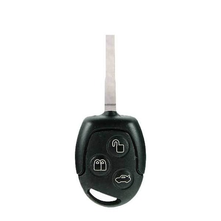 KeylessFactory:Remote Head Keys:Ford Fiesta 11-14 3-Button Remote Head Key KR55WK47899